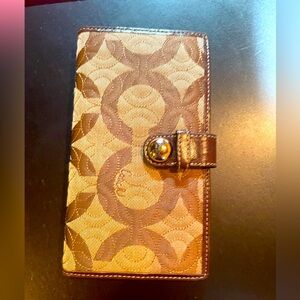 COACH monogram wallet. Brand new with tags.